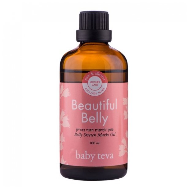 Baby Teva Масло для профилактики растяжек и зуда кожи живота Beautiful Belly (фото modal 1)