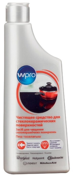 Чистящее средство для стеклокерамики (VTC105) Wpro (фото modal 1)
