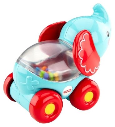 Каталка-игрушка Fisher-Price Зверюшка с прыгающими шариками (BGX29) со звуковыми эффектами (фото modal 14)