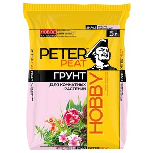 Грунт PETER PEAT Линия Hobby для комнатных растений 5 л. (фото modal nav 1)