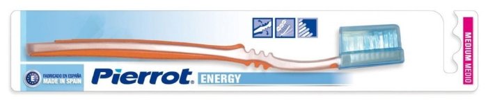 Зубная щетка Pierrot Energy Medium (фото modal 1)
