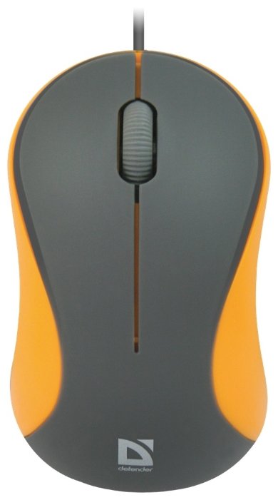 Мышь Defender Accura MS-970 Grey-Orange USB (фото modal 2)