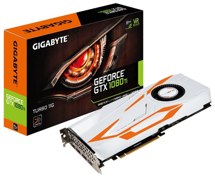 Видеокарта GIGABYTE GeForce GTX 1080 Ti 1506MHz PCI-E 3.0 11264MB 11010MHz 352 bit HDMI HDCP Turbo (фото modal 1)