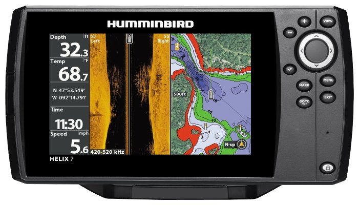 Эхолот Humminbird HELIX 7 CHIRP SI GPS G2 (фото modal 1)