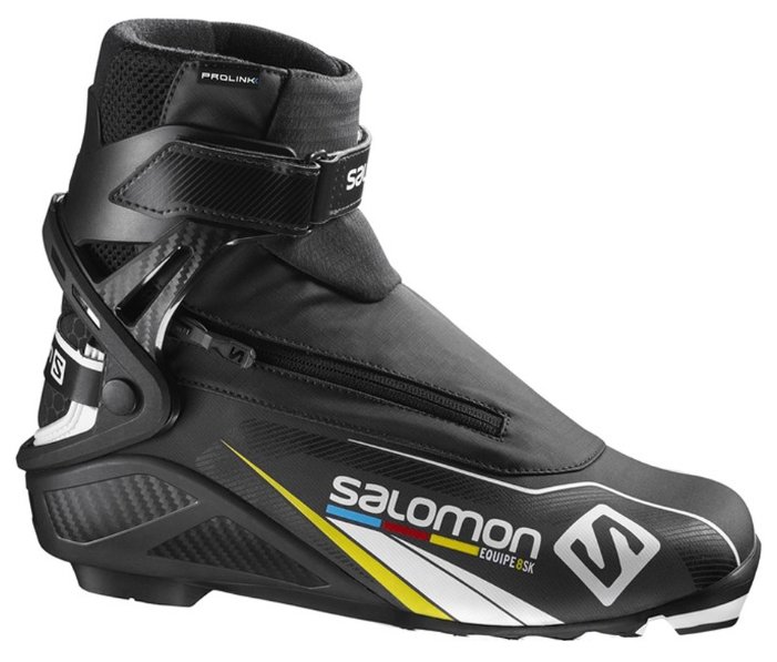 Ботинки для беговых лыж Salomon Equipe 8 Skate Prolink (фото modal 1)