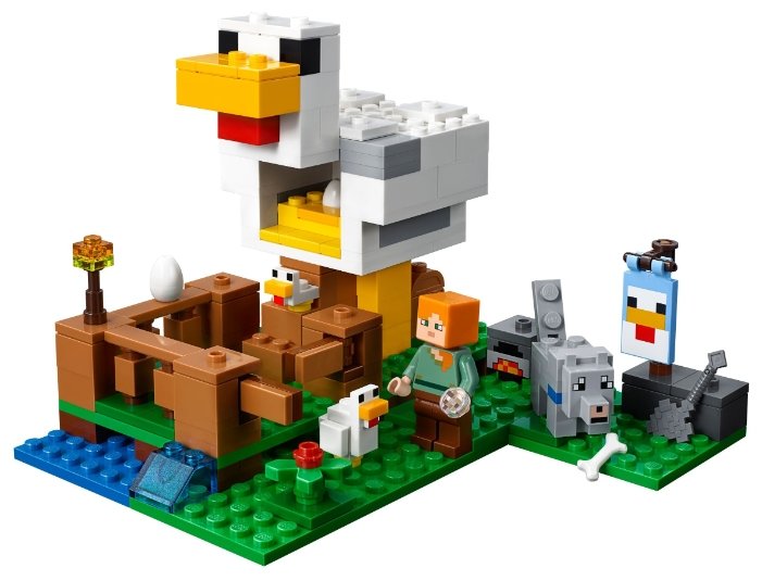 Конструктор LEGO Minecraft 21140 Курятник (фото modal 4)