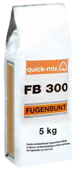 Затирка quick-mix FB 300 Фугенбунт 5 кг (фото modal 1)