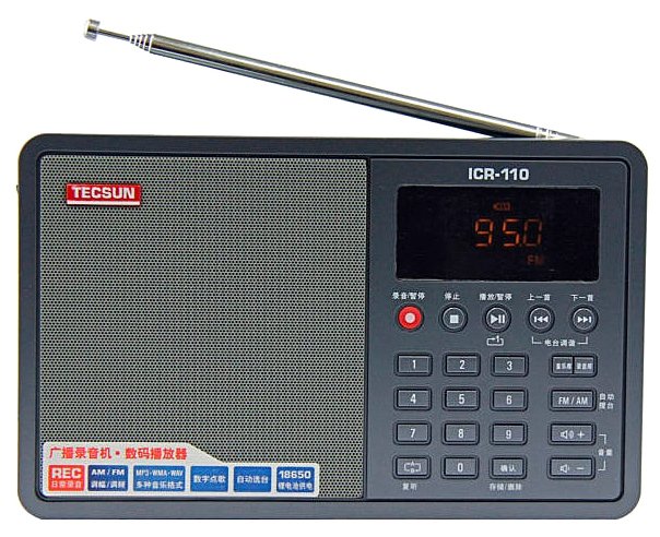 Радиоприемник Tecsun ICR-110 (фото modal 1)