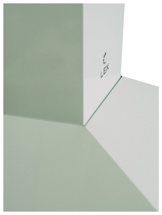 Каминная вытяжка LEX BASIC 500 white (фото modal 2)