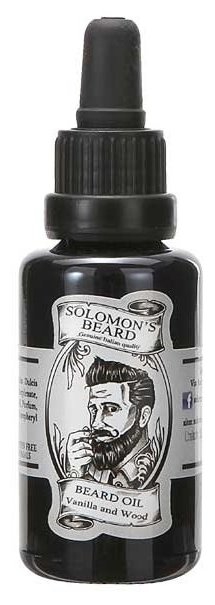 Solomon's Beard Масло для бороды Vanilla and Wood (фото modal 1)
