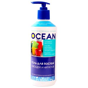 OCEAN Антибактериальный гель для мытья посуды, овощей и фруктов (фото modal nav 1)