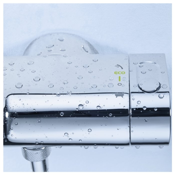 Термостатический двухрычажный смеситель для ванны с душем Grohe Grohtherm 2000 34174001 (фото modal 6)