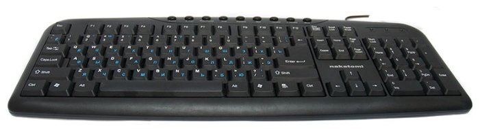 Клавиатура NAKATOMI KN-11U Black USB (фото modal 4)