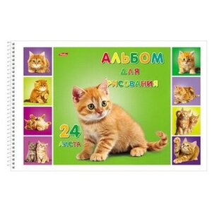 Альбом для рисования Hatber Милые котята 29.7 х 21 см (A4), 120 г/м², 24 л. (фото modal nav 3)
