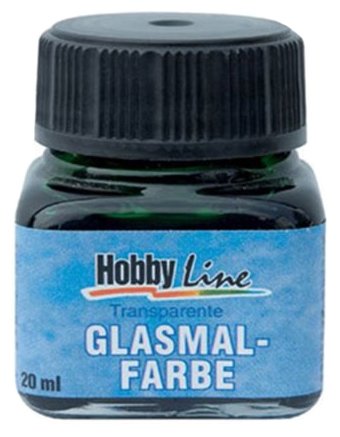 Краски Hobby Line Glasmal Farbe №205 Зеленый прозрачный KR-45205 1 цв. (20 мл.) (фото modal 1)