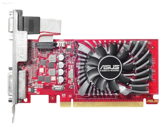 Видеокарта ASUS Radeon R7 240 770Mhz PCI-E 3.0 4096Mb 4600Mhz 128 bit DVI HDMI HDCP OC (фото modal 1)