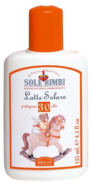 Helan Sole Bimbi солнцезащитное молочко Latte Solare SPF 30 (фото modal 1)