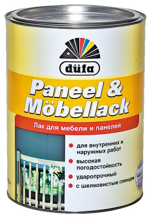 Лак Dufa Paneel & Mobellack (0.75 л) (фото modal 1)
