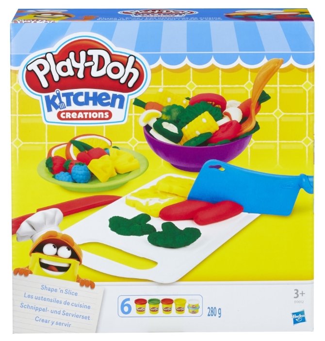Масса для лепки Play-Doh Приготовь и нарежь на дольки (B9012) (фото modal 2)