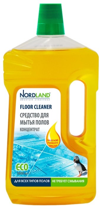 Nordland Концентрированное средство для мытья полов на основе льняного масла (фото modal 1)