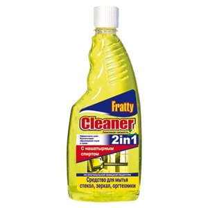 Жидкость Фратти Cleaner Лимонная свежесть для мытья стекол и оргтехники сменный блок (фото modal nav 1)