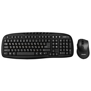 Клавиатура и мышь SVEN KB-C3600W Black USB (фото modal nav 1)