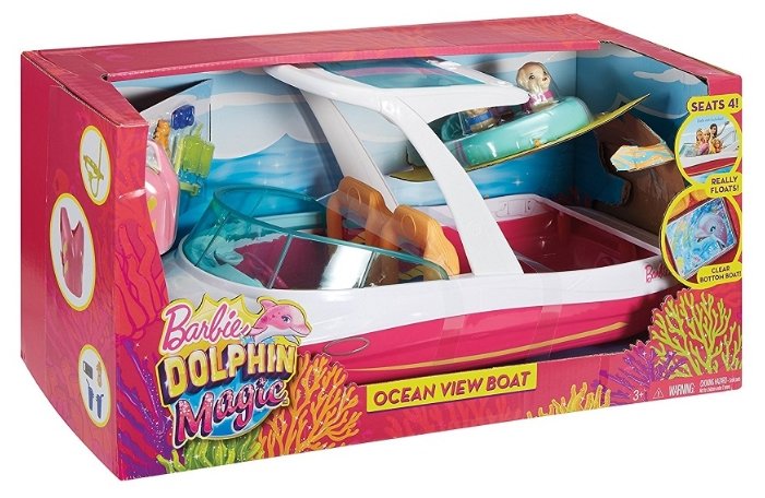 Barbie моторная лодка с аксессуарами (FBD82) (фото modal 3)
