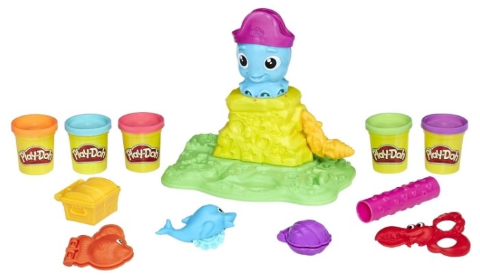 Масса для лепки Play-Doh Веселый Осьминог (E0800) (фото modal 2)