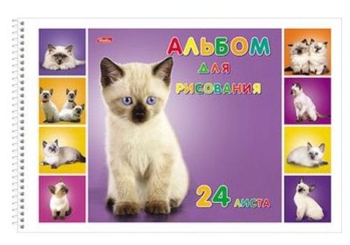 Альбом для рисования Hatber Милые котята 29.7 х 21 см (A4), 120 г/м², 24 л. (фото modal 4)