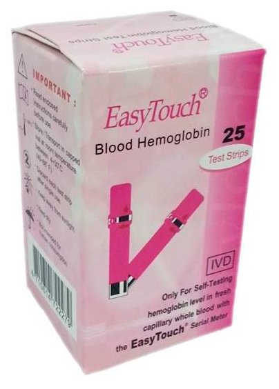 Easy Touch тест-полоски гемоглобин (фото modal 1)