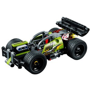 Конструктор LEGO Technic 42072 Зеленый гоночный автомобиль (фото modal nav 2)