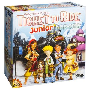 Настольная игра HOBBY WORLD Ticket to Ride Junior: Европа (фото modal nav 1)