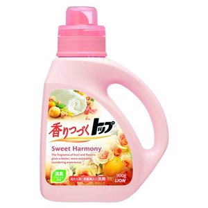 Жидкость для стирки Lion Top Sweet Harmony аромат цветов и апельсина (Япония) (фото modal nav 1)