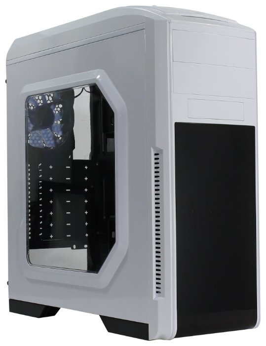 Компьютерный корпус GameMax G529W White/blue (фото modal 1)