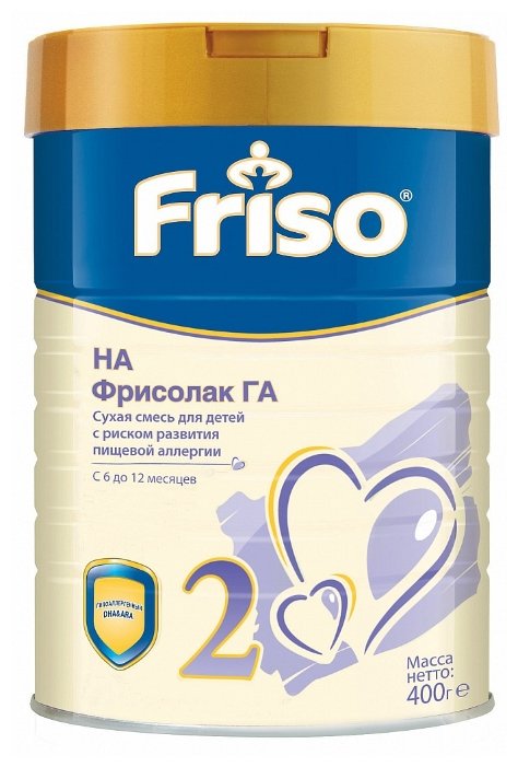 Смесь Friso Friso HA 2 (с 6 до 12 месяцев) 400 г (фото modal 1)
