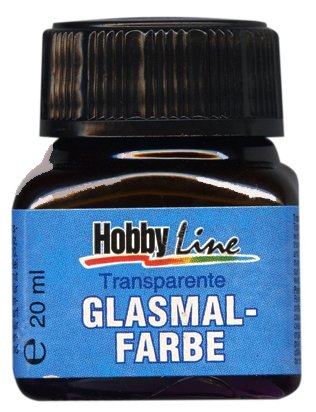 Краски Hobby Line Glasmal Farbe №209 Черный кроющий KR-45209 1 цв. (20 мл.) (фото modal 1)