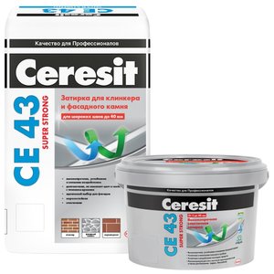 Затирка Ceresit CE 43 Super Strong 25 кг (фото modal nav 1)