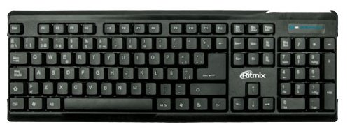 Клавиатура и мышь Ritmix RKC-001 Black USB (фото modal 3)