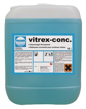 Жидкость Pramol Vitrex-Conc. для стекол и глянцевых поверхностей (фото modal 3)