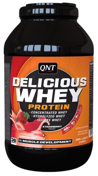 Протеин QNT Delicious Whey Protein (2.2 кг) (фото modal 3)