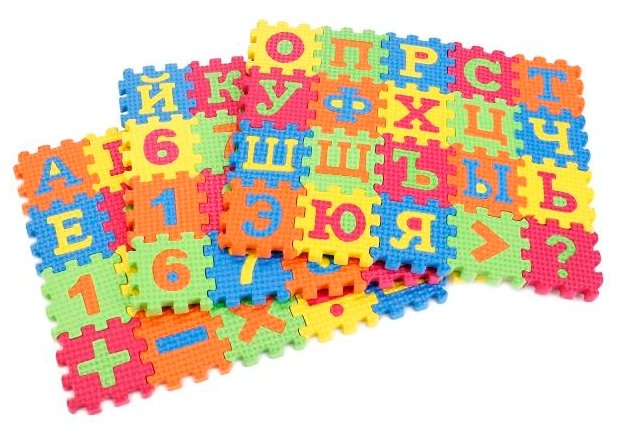 Коврик-пазл Играем вместе Союзмультфильм буквы, цифры, знаки (B23953ABCNUM-CRT) (фото modal 3)