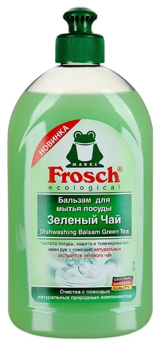 Frosch Бальзам для мытья посуды Зелёный чай (фото modal 1)