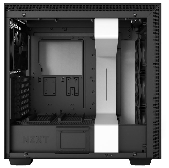 Компьютерный корпус NZXT H700i White/black (фото modal 5)