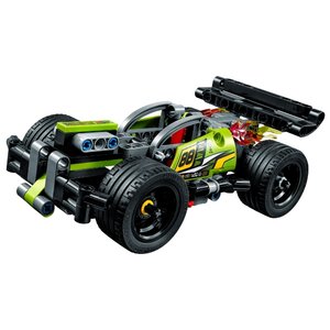Конструктор LEGO Technic 42072 Зеленый гоночный автомобиль (фото modal nav 3)