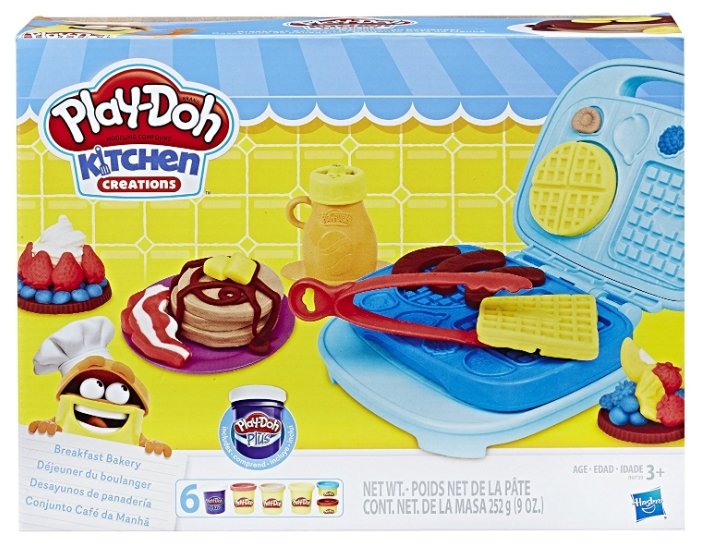 Масса для лепки Play-Doh Сладкий завтрак (B9739) (фото modal 2)