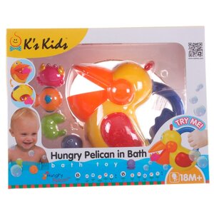 Игрушка для ванной K's Kids Голодный пеликан (KA422) (фото modal nav 5)