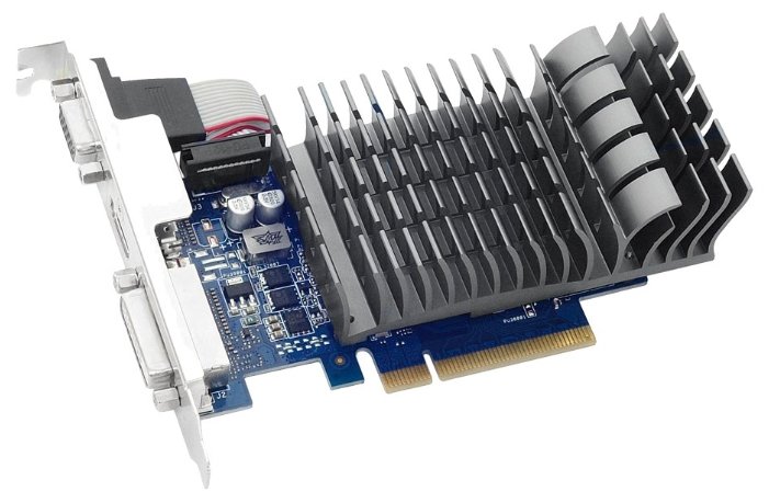 Видеокарта ASUS GeForce GT 710 954Mhz PCI-E 2.0 1024Mb 1800Mhz 64 bit DVI HDMI HDCP (фото modal 2)