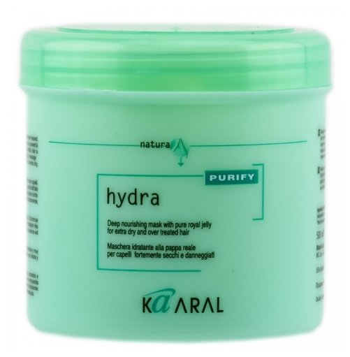 Kaaral Purify Hydra Интенсивная увлажняющая питательная маска для волос (фото modal 1)