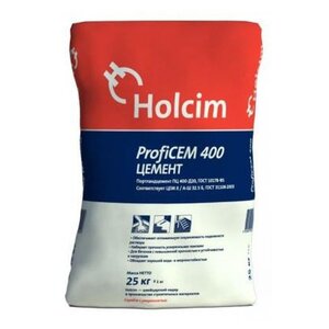 Цемент Holcim ЦЕМ II/А-К(Ш-П) 32.5Б 50 кг. М400 (фото modal nav 1)