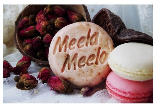Твердый шампунь Meela Meelo Суданская роза, 85 гр (фото modal 1)